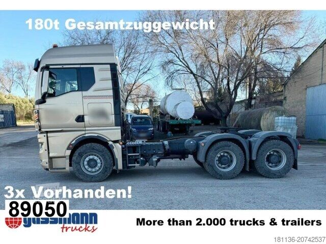 Standard SZM MAN TGX 33.640 6x4 BB, Retarder, zZGG 180.000kg