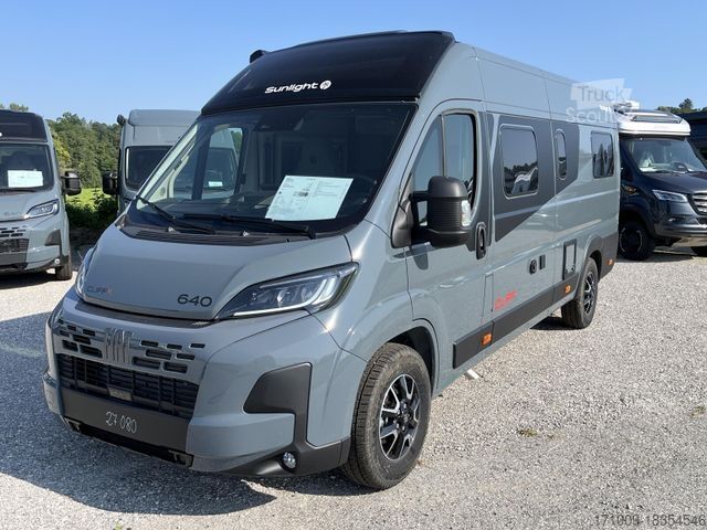 Asuntoauto SUNLIGHT Cliff X 640 Digital Dieselheizung LED Safety