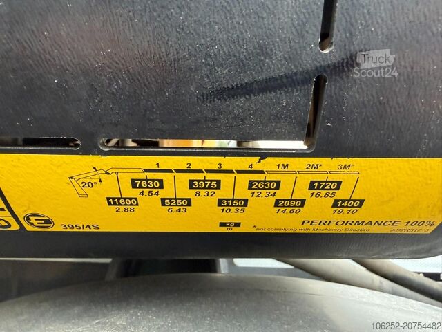 Kraanwagen Mercedes-Benz AROCS 4143 8X4 ABROLLKIPPER + KRAN EFFER 395 4S...