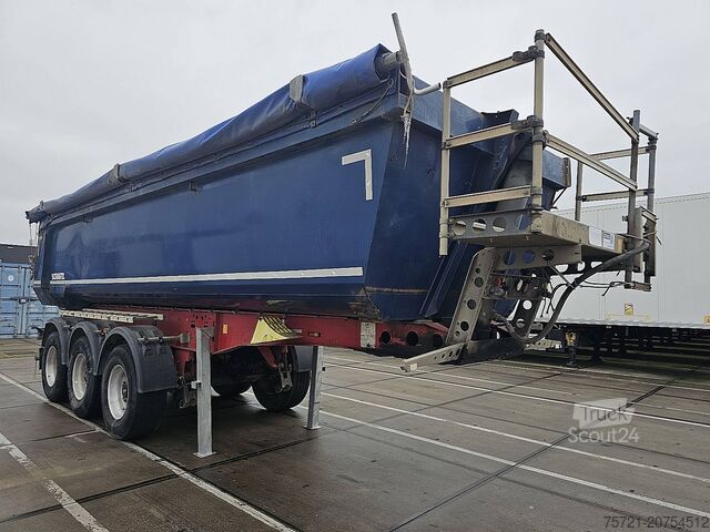 Kipper SCHMITZ SKI 24 SL 7.2 STEEL HALFPIPE ALCOA SAF