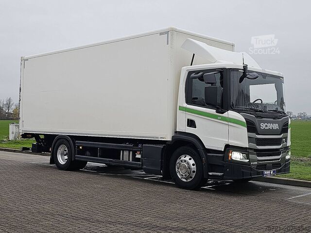 Gesloten bak SCANIA P280 NB 2T LIFT LED NAVI