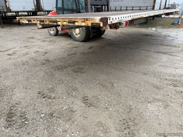 Vaihtokori auki Krone 7,82m Baustoff Brücke Multilockrahmen