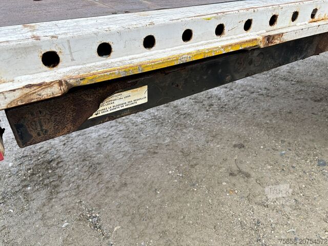 Wechselpritsche offen Krone 7,82m Baustoff Brücke Multilockrahmen