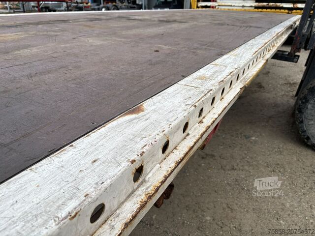 Vaihtokori auki Krone 7,82m Baustoff Brücke Multilockrahmen