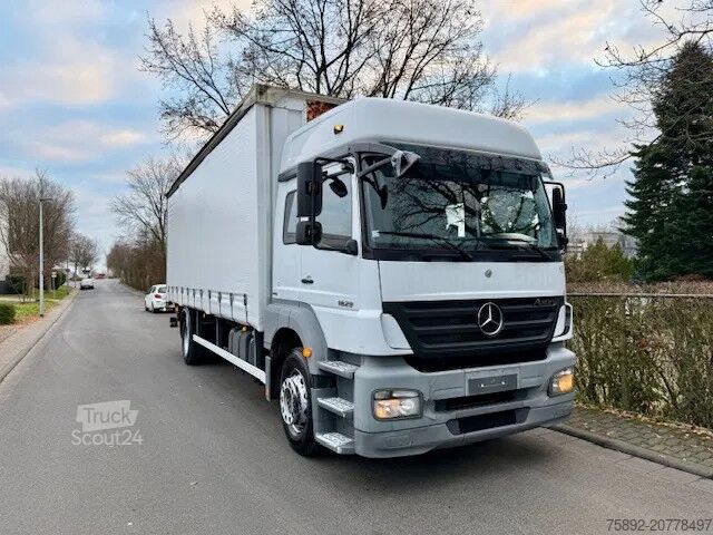 Bâche Mercedes-Benz Axor 1829 Fahrschule/Pritsche + Plane/Eu4/LBW