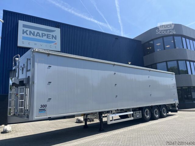 Flytende gulv Knapen Trailers K100 - 92m3 Zijwandbeschermzeil 10mm *huren / l...