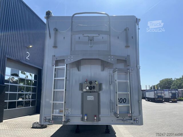 Flytende gulv Knapen Trailers K100 - 92m3 Zijwandbeschermzeil 10mm *huren / l...