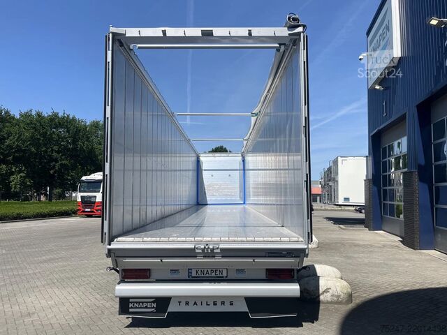 Flytende gulv Knapen Trailers K100 - 92m3 Zijwandbeschermzeil 10mm *huren / l...