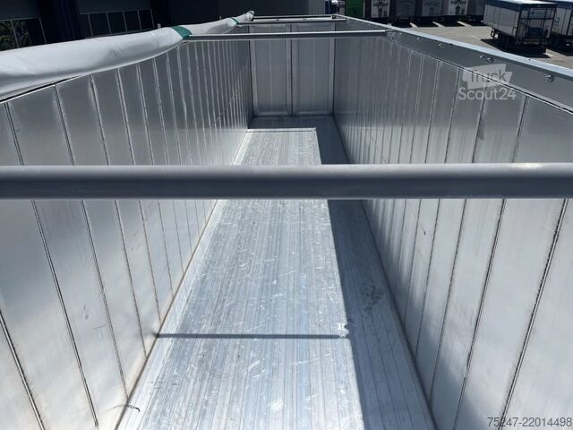 Pārvietojamā grīda Knapen Trailers K100 - 92m3 Zijwandbeschermzeil 10mm *huren / l...