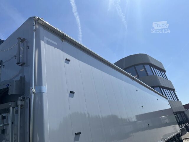 Pārvietojamā grīda Knapen Trailers K100 - 92m3 Zijwandbeschermzeil 10mm *huren / l...