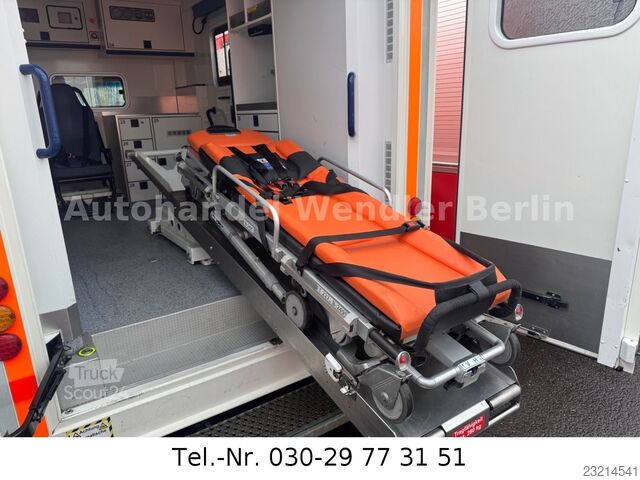 Autopompa MERCEDES-BENZ Sprinter 516 CDI RTW WAS Koffer Fahrtrage+Sessel