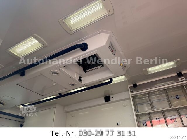 Autopompa MERCEDES-BENZ Sprinter 516 CDI RTW WAS Koffer Fahrtrage+Sessel