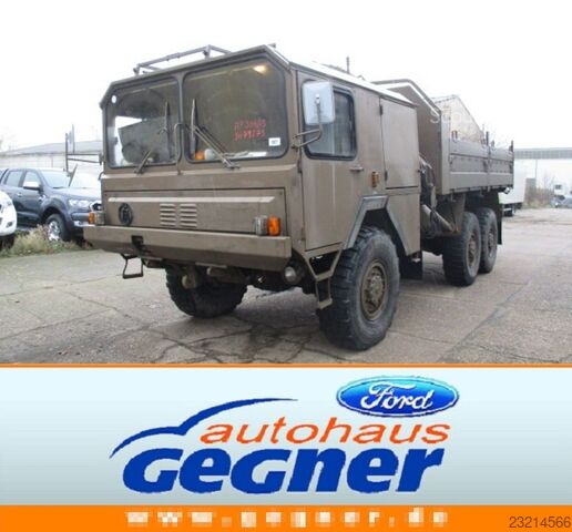 Autocarro con cassone fisso MAN ÖAF 20-320 G1 KAT 6x6 Palfinger Kran