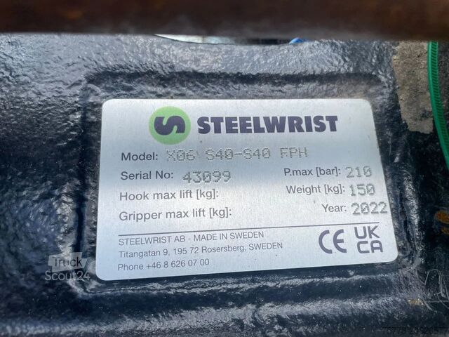 Toca-discos STEELWRIST X06 S40 | TILT ROTATOR | VLS | FPL | RF | NEW /...