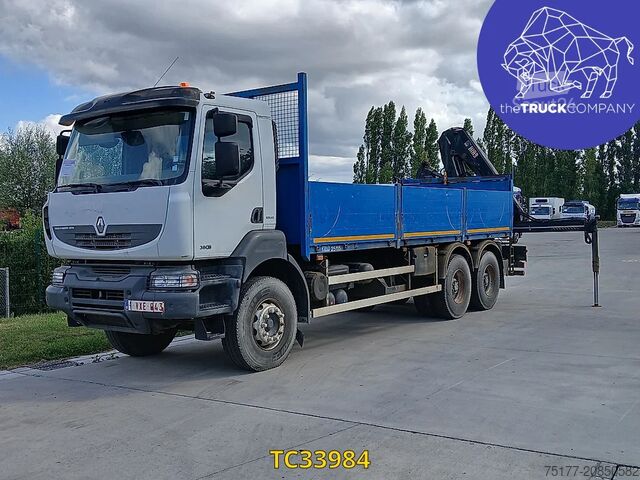 Remorque à plate-forme Renault Kerax 380