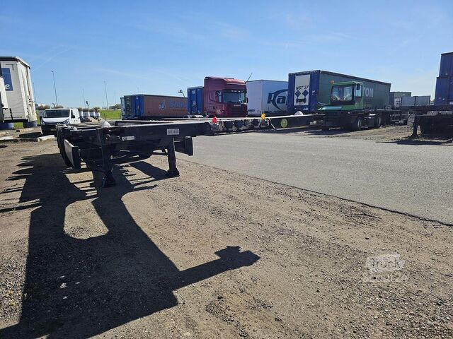 Transport av containrar KRONE SD - 40 FT - 2 X 20 FT - HIGHCUBE - APK 16-07- ...