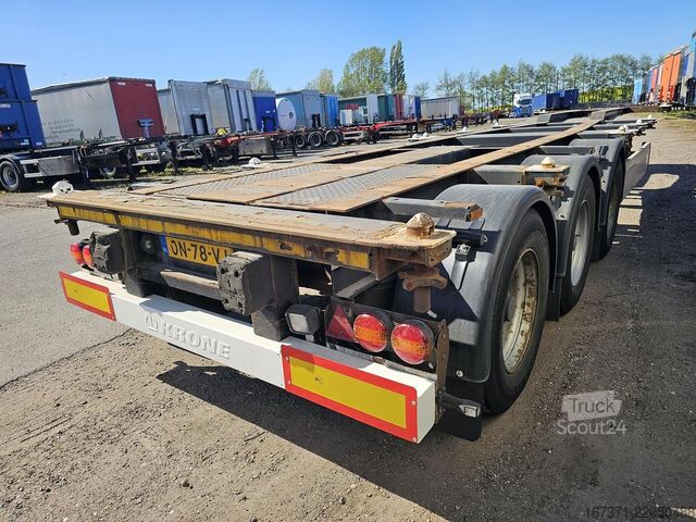 Transport av containrar KRONE SD - 40 FT - 2 X 20 FT - HIGHCUBE - APK 16-07- ...