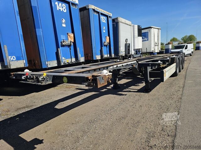 Transport av containrar KRONE SD - 40 FT - 2 X 20 FT - HIGHCUBE - APK 16-07- ...