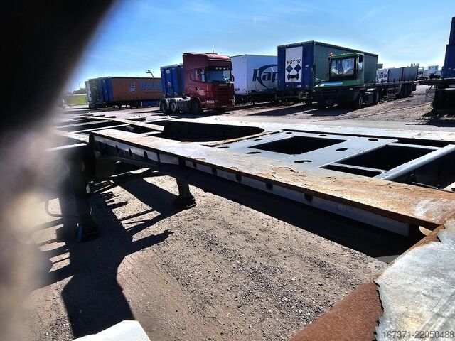 Transport av containrar KRONE SD - 40 FT - 2 X 20 FT - HIGHCUBE - APK 16-07- ...