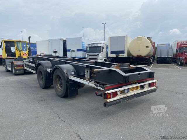 Transport de conteneurs DRACO MCS 218 Container Trailer / 2 Axle / BPW / Drum...