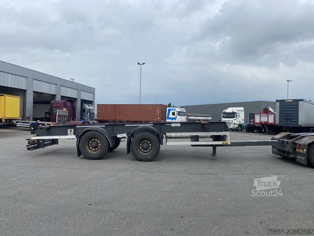 Transport de conteneurs DRACO MCS 218 Container Trailer / 2 Axle / BPW / Drum...