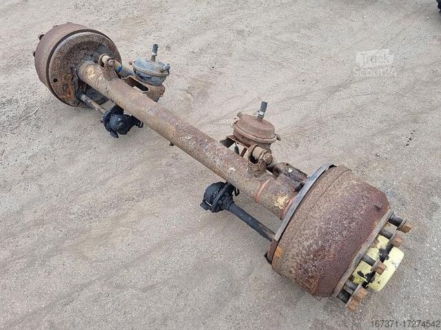 As SAF TRAILER AXLE DRUM SINGLE TIRE.