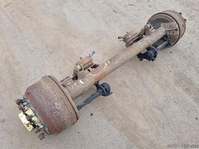 As SAF TRAILER AXLE DRUM SINGLE TIRE.