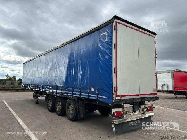 Auflieger mit Pritsche & Plane Schmitz Cargobull Curtainsider Euroliner