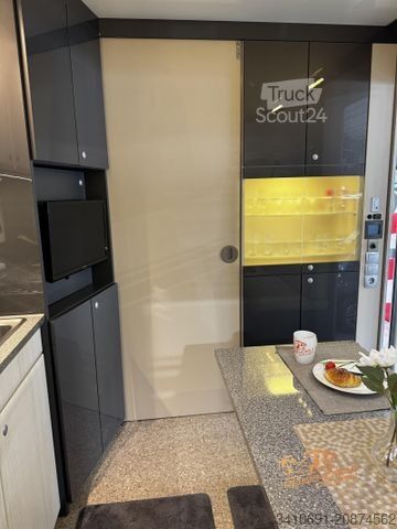 Cabina smontabile Sonstige Renault 220.12 Obermann Kabine SAT TV