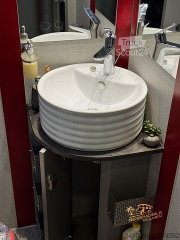 Cabina smontabile Sonstige Renault 220.12 Obermann Kabine SAT TV