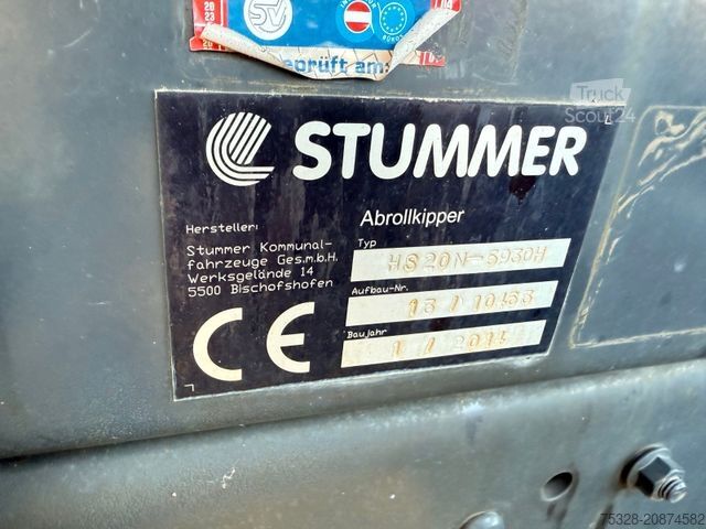 Tovornjak s kavljem za kontejnerje SCANIA G440 6X2 Lift Abrollkipper