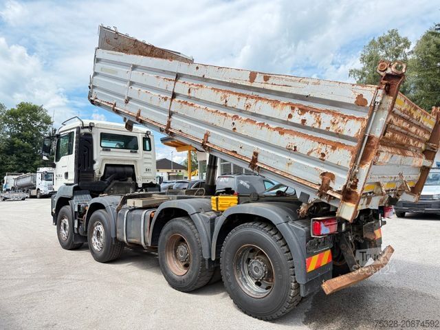 Autocarro ribaltabile MAN TGS 37.440 Retard Meiller Dreiseitenkipper Stahl