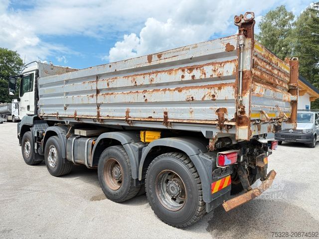 Autocarro ribaltabile MAN TGS 37.440 Retard Meiller Dreiseitenkipper Stahl