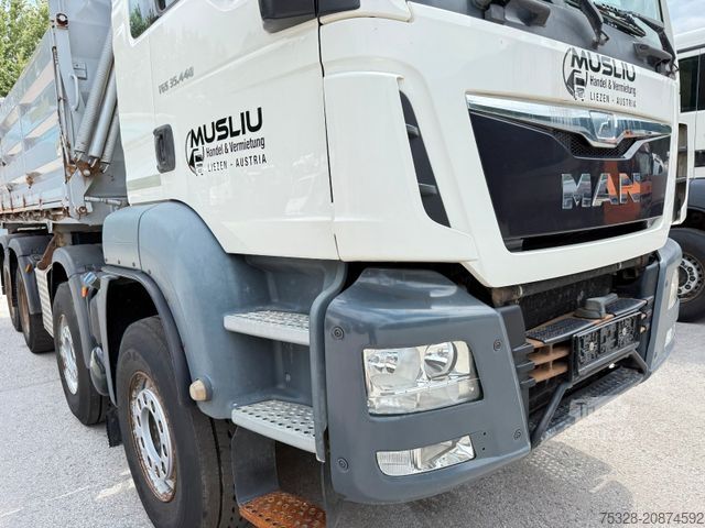 Autocarro ribaltabile MAN TGS 37.440 Retard Meiller Dreiseitenkipper Stahl