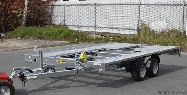 Remorcă transport auto HUMBAUR Autotranporter, Baumaschinentransporter