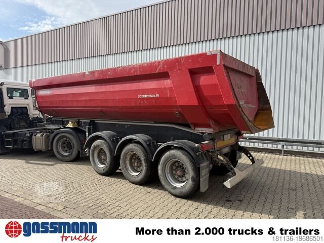 Tipper semitrailer Schwarzmüller K-Serie Kippauflieger, Hardoxmulde ca. 24/26m³,