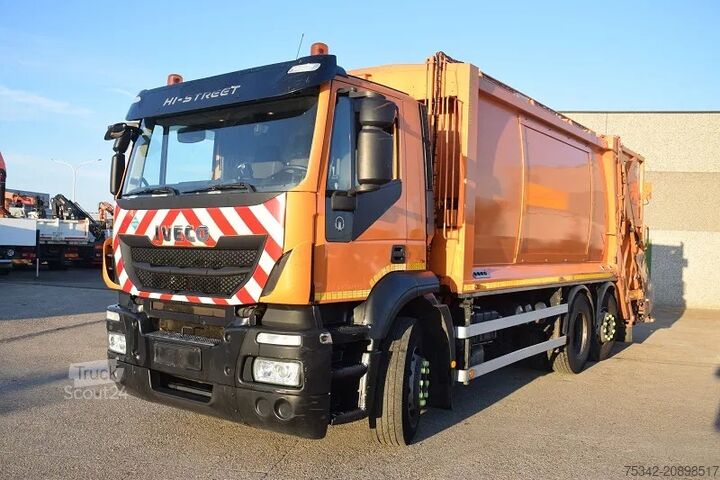 Veicolo per la raccolta dei rifiuti Iveco Stralis AD260S31 - PUSHER 4000