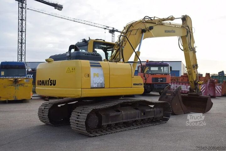 Paletli ekskavatör Komatsu PC160 LC8