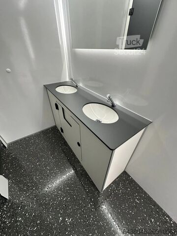 Contentor de casa de banho GLOBAL 5-1-5 toiletwagen rechtstreeks van de importeur!