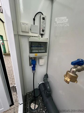 Contentor de casa de banho GLOBAL 5-1-5 toiletwagen rechtstreeks van de importeur!