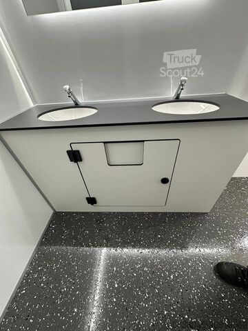 Contentor de casa de banho GLOBAL 5-1-5 toiletwagen rechtstreeks van de importeur!