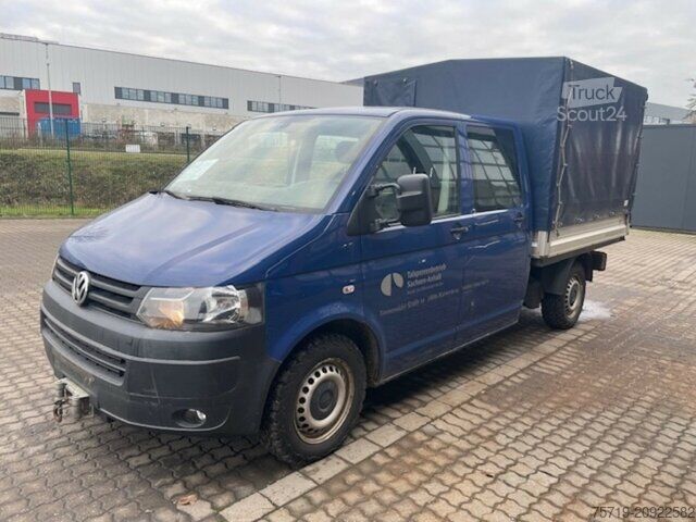 Dubă cu cabină dublă VW T5 2.0TDI Doka/4Motion/Seilwinde