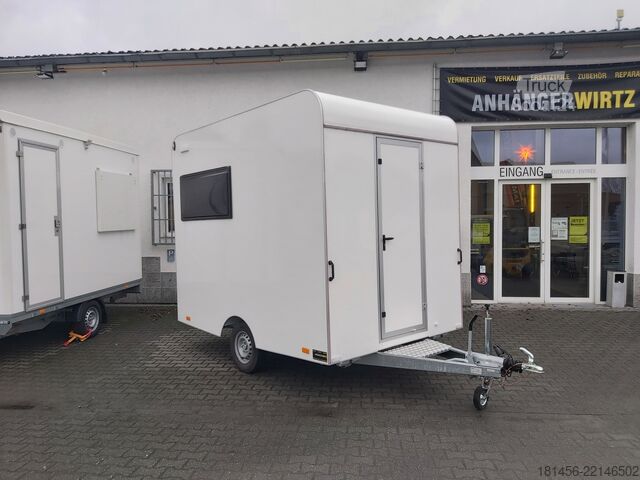 Overige Other Bauwagen isoliert mobiler Pausenraum Office mit Teeküche