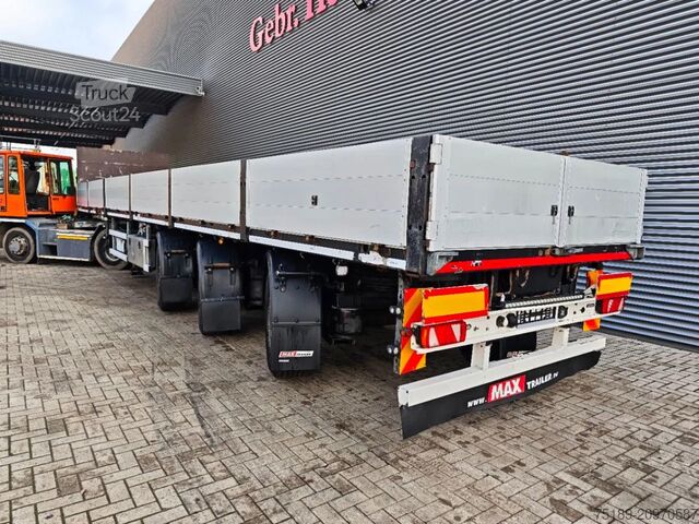 Plattformanhänger Faymonville Maxtrailer F-S43-1AAF 7.5 meter Extandable Powe...