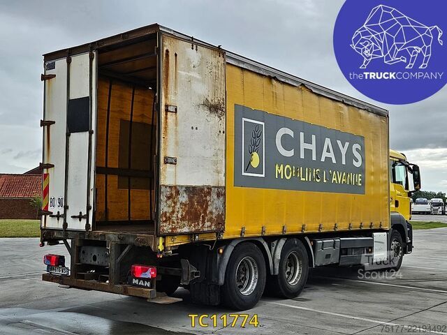 Раздвижной брезент MAN TGS 400
