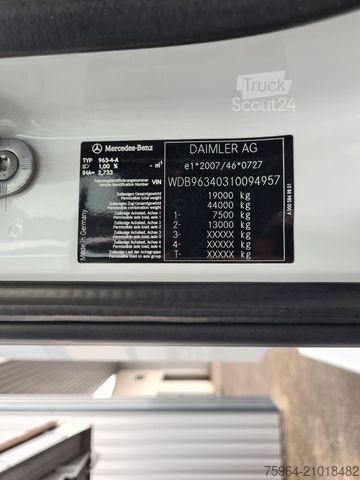 Standaard trekker MERCEDES-BENZ Actros 1843 - Sattel - 461tkm - Retarder