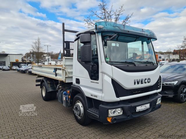 Fourgon benne basculante IVECO EuroCargo 80 E21 - Kipper + AHK - 139tkm