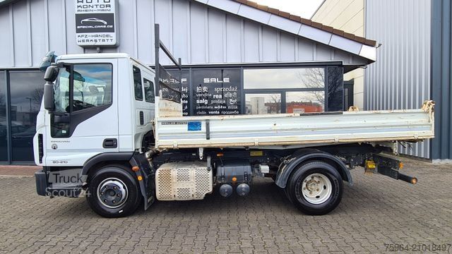 Fourgon benne basculante IVECO EuroCargo 80 E21 - Kipper + AHK - 139tkm