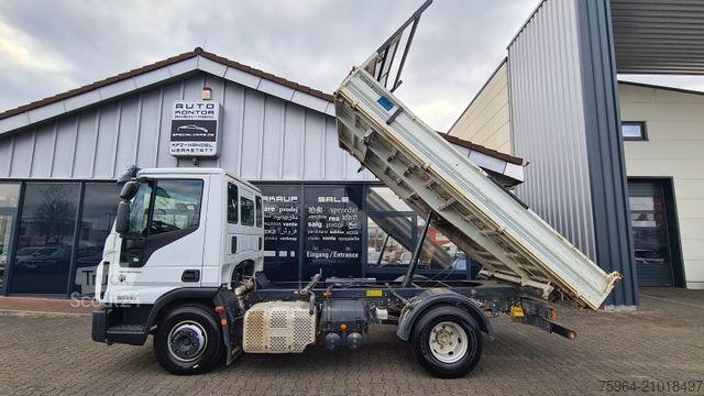 Fourgon benne basculante IVECO EuroCargo 80 E21 - Kipper + AHK - 139tkm