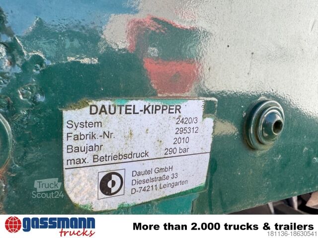 Ανατρεπόμενο φορτηγό 3-Seiten-Kippaufbau/SZM Wechselsystem,